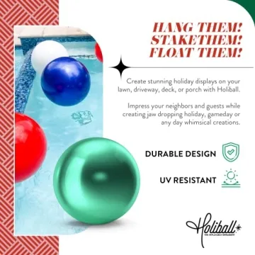 Holiball Inflatable Holiday Ornament for All Occasions