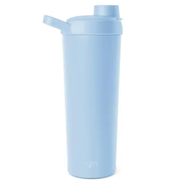 Simple Modern 24oz Stainless Steel Shaker Bottle - Forget Me Not