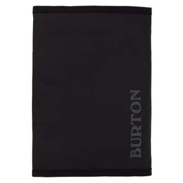 Burton Heavyweight Neck Warmer, True Black, One Size