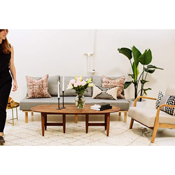 Fresh Pink Roses & Lilies Bouquet with Vase for All Occasions