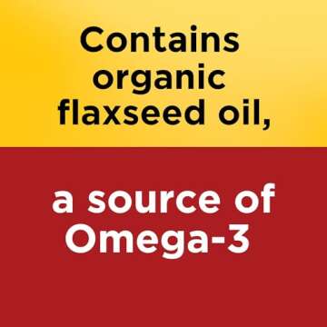 Nature Made Flaxseed Oil 1000 mg, Fish Free Omega 3 Supplement, Dietary Supplement for Heart Health Support, 100 Softgels, 100 Day Supply