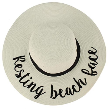 Elegant Wide Brim Summer Derby Beach Hat for Ultimate Sun Protection