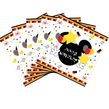 80 Pcs Red Cartoon 2nd Party Plates Twodles Dessert Plates Napkins Forks Tableware Kit for Boys 2nd ...