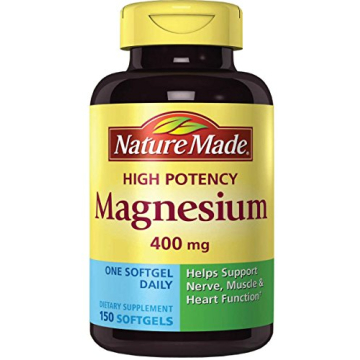 Nature Made High Potency Magnesium 400 mg Capsules