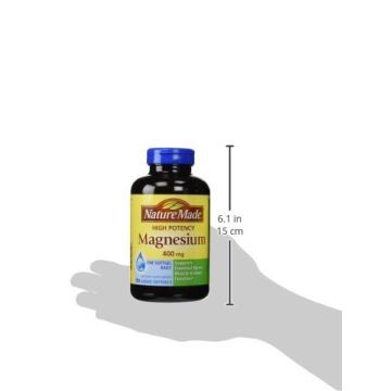 Nature Made High Potency Magnesium 400 mg Capsules