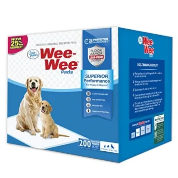 Superior Absorption Wee-Wee Pads for Dogs 200 Count