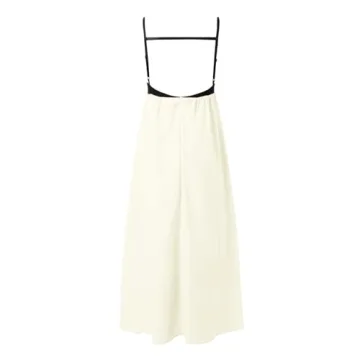 Chic Women's Linen Maxi Dress for Summer Fun