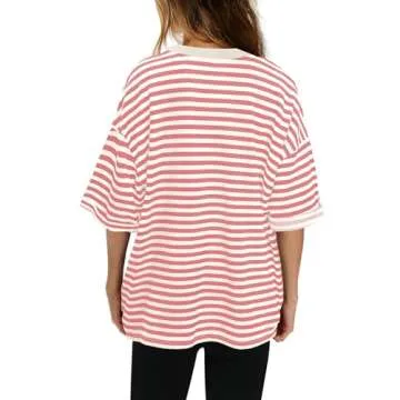 Shop Panadila Womens Oversized Striped Tunic Top Today!