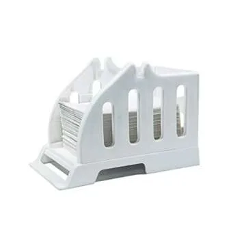 Ü Heartray Label Holder for Rolls and Fan-Fold Labels,4x6 Stand for Thermal Label Printer-Accessory for Desktop Printer and Shipping Label Printer