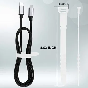 Neepanda Reusable Cable Zip Ties - Eco-Friendly Organizer