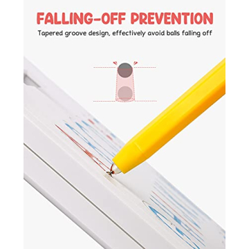 GAMENOTE Magnetic Letter Board for Kids Learning ABC