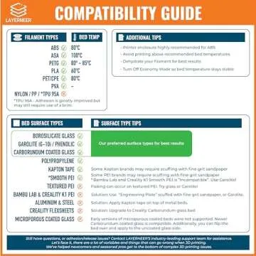 3D Printer Bed Weld Original Adhesive for Robust Filament Grip