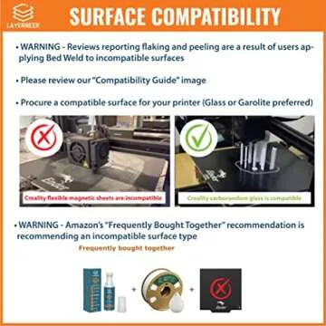 3D Printer Bed Weld Original Adhesive for Robust Filament Grip