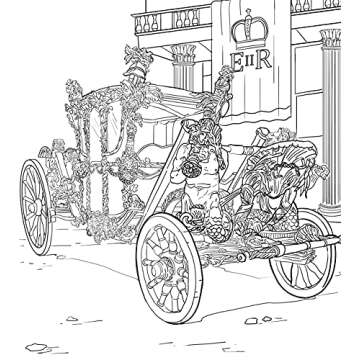 The Unofficial The Crown Coloring Book: British royal designs for fans of the show