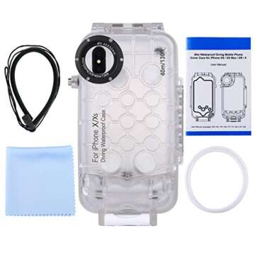 HAWEEL iPhone X/XS Underwater Housing Case for Diving
