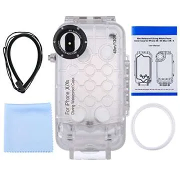 HAWEEL iPhone X/XS Underwater Housing Case for Diving