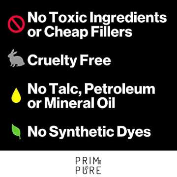 Prim and Pure Natural Mineral Lip Gloss for Women and Teens - Longwear Cruelty Free - Highly Pigmented, Hydrating, and Moisturizing Formula - Made in USA (PEARL SHEER SHADE) Mint Flavor