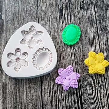 Mulukaya Vintage Crown Silicone Molds for Creative Baking