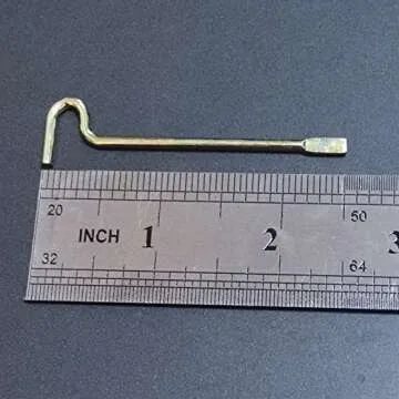 Interior Door Key for Bedroom Door, Bathroom Door Key Pin for Door Knob Lock - 10 Pack