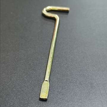 Interior Door Key for Bedroom Door, Bathroom Door Key Pin for Door Knob Lock - 10 Pack