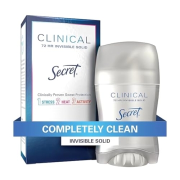 Secret Clinical Strength Deodorant for Women, 72-Hour Protection