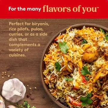 Premium Extra Long Grain Basmati White Rice 10 lb Bag