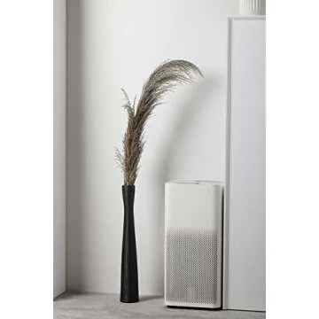 AETVRNI Black Floor Vase 20" Tall Ceramic Vases Large,Skinny Long Matt Vase for Pampas Grass,Modern ...