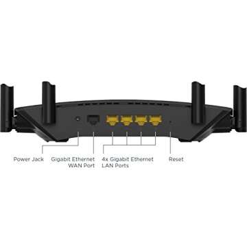 MOTOROLA AC1700 Dual-Band WiFi Gigabit Router with Extended Range for Home, Model MR1700