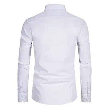 Shop DELCARINO Slim Fit Long Sleeve Button Up Shirt