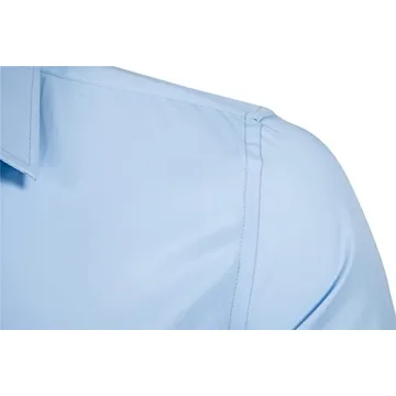 Shop DELCARINO Slim Fit Long Sleeve Button Up Shirt