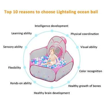 Lightaling Ocean Balls - 100pcs Safe Crush-Proof Fun