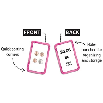 Durable Money Flash Cards for Learning Financial Skills