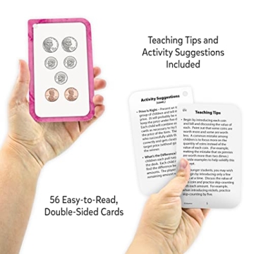 Durable Money Flash Cards for Learning Financial Skills