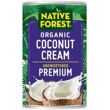 Native Forest Organic Unsweetened Premium Coconut Cream – Dairy-Free & Non-GMO