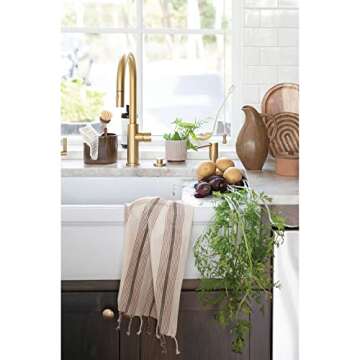 Bloomingville Stoneware Pitcher, Reactive Glaze