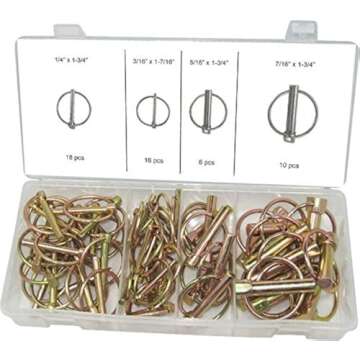 Swordfish 31170 50 Piece Lynch Pin Assortment