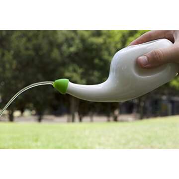 Neti Pot Sinus Rinse Bottle Nasal Irrigation System Congestion Relief Nose Cleaner Wash Nasal Rinse Flush System for Adults and Kids Saline Rinse Sinus Infection Treatment