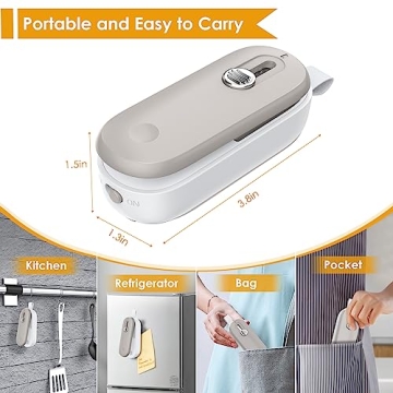 FEPPO Mini Bag Sealer with Cutter for Food Storage