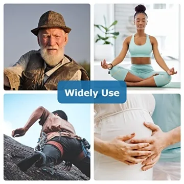 Vibeat Fingertip Pulse Oximeter, Blood Oxygen Saturation Monitor| O2 Meter, Portable SPO2 & Pulse Rate Monitor, Batteries and Lanyard Included