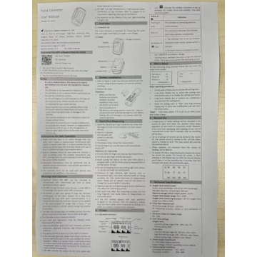 Vibeat Fingertip Pulse Oximeter, Blood Oxygen Saturation Monitor| O2 Meter, Portable SPO2 & Pulse Rate Monitor, Batteries and Lanyard Included