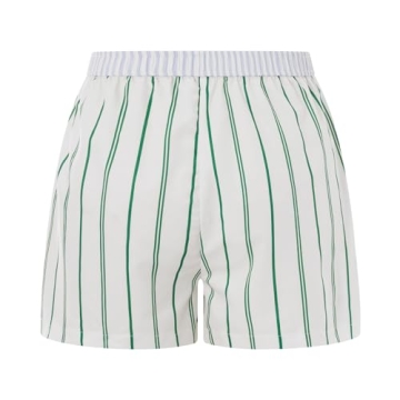 Stylish Pivanzore Y2K Plaid Pajama Shorts for Women