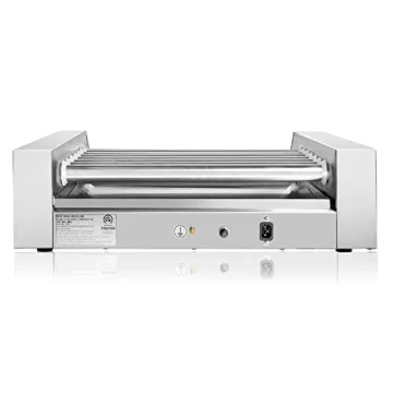 Olde Midway 18 Hot Dog Roller Grill - Perfect for Parties