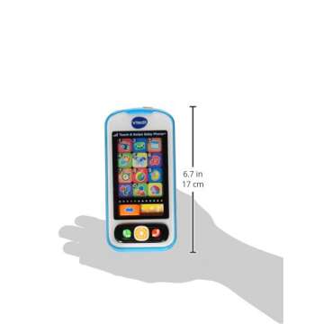 VTech Interactive Touch and Swipe Baby Phone for Kids