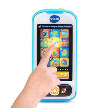 VTech Interactive Touch and Swipe Baby Phone for Kids