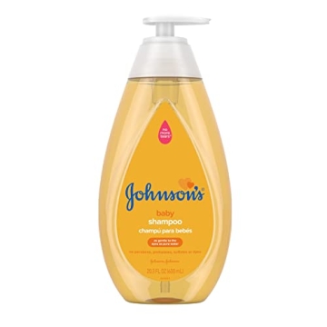 Johnson's Baby Shampoo - Gentle Tear-Free, Hypoallergenic Formula for Kids & Adults