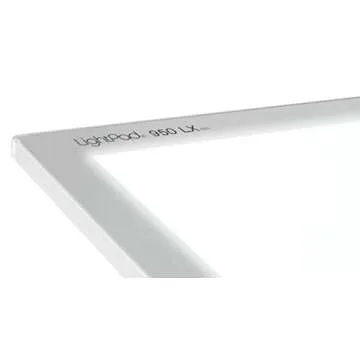 Artograph LightPad 950 LX Thin Dimmable 24x17 Inch Artist Light Box with UV Free LED Light for Tracing, Drawing, and Patterns, Silver