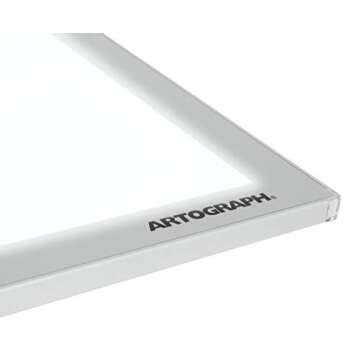 Artograph LightPad 950 LX Thin Dimmable 24x17 Inch Artist Light Box with UV Free LED Light for Tracing, Drawing, and Patterns, Silver