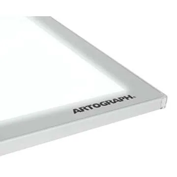 Artograph LightPad 950 LX Thin Dimmable 24x17 Inch Artist Light Box with UV Free LED Light for Tracing, Drawing, and Patterns, Silver