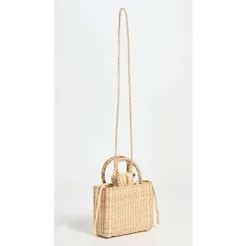 Hat Attack Women's Gia Mini Bag, Natural, Tan, One Size