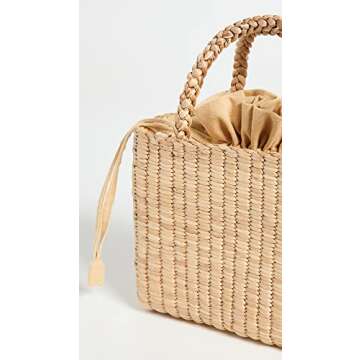 Hat Attack Women's Gia Mini Bag, Natural, Tan, One Size